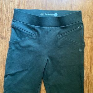 Betabrand Zippered Journey Pants, Size Small Petite